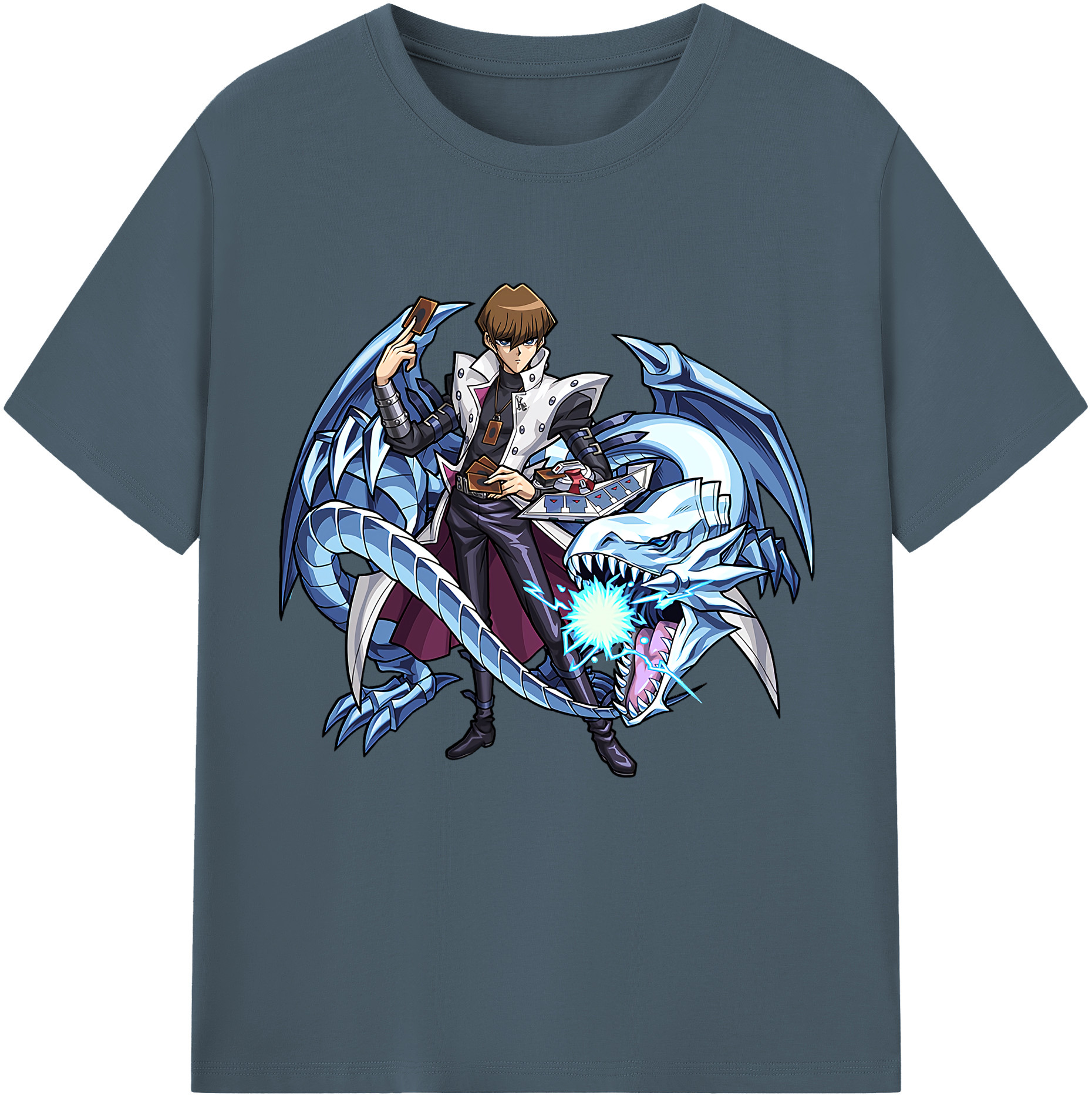 （画像用） 遊☆戯☆王 Yu-Gi-Oh! 綿100％半袖Tシャツ（フロントプリント）